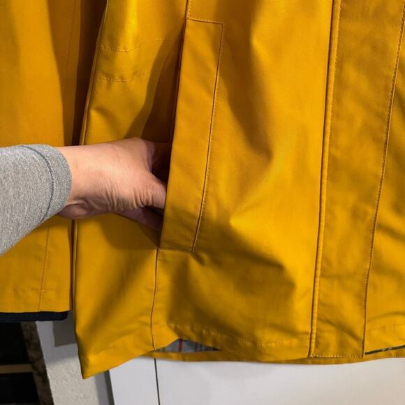 Pendleton Womens Waterproof Breathable Rain Trail Jacket Size Small Yellow - Picture 13 of 15